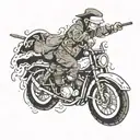 Megumin tattoo design idea