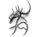 black album snake metallica tattoo design idea