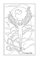 you drag me to hell, and I beckon you to heaven tattoo design idea