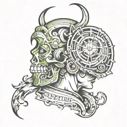 Dont overthink  tattoo design idea