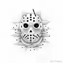 Friday the 13th tattoo design idea