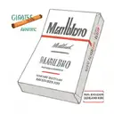 Tobacco pack of 20 Marlboro cigarettes that changes the word Marlboro to resilience tattoo design idea