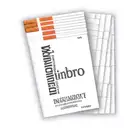 Tobacco pack of 20 Marlboro cigarettes that changes the word Marlboro to resilience tattoo design idea