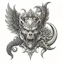 One thousand nine hundred and sixty-nine tattoo design idea