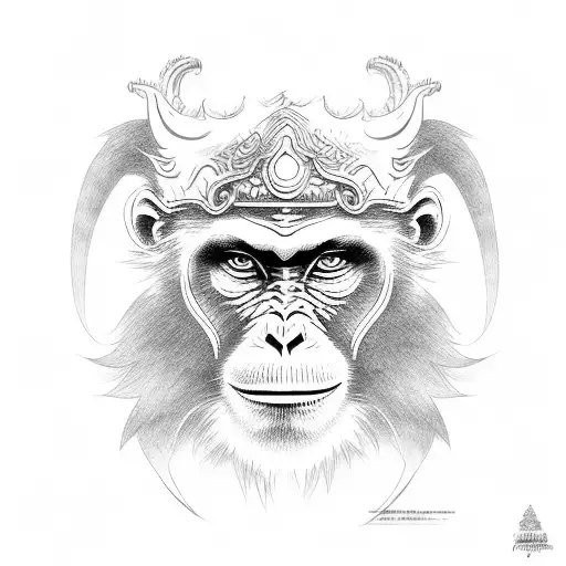 Monkey king tattoo  tattoo design idea