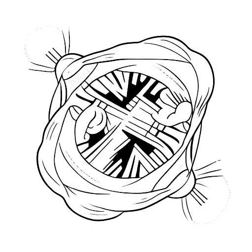 Judo throw tattoo design idea