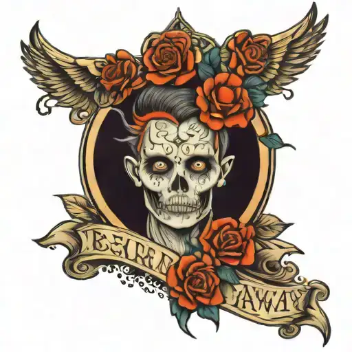 be scared and do it anyway  tattoo design idea