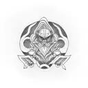 fortune cookie tattoo design idea