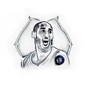 real madrid, kobe bryant, raul, metallica tattoo design idea