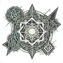 Chaos Symbol tattoo design idea