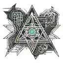 Chaos Symbol tattoo design idea