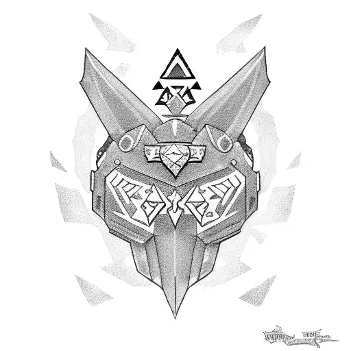 zelda sailor moon ocarina of time tattoo design idea