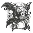 mimikyu tattoo design idea