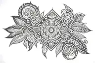 philippine tribal patterns tattoo design idea