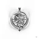 trust no one tattoo design idea