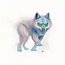 skinwalker  tattoo design idea