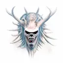 wendigo tattoo design idea