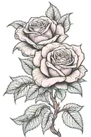 tattoo template, hyper-realistic, 4k, shadows, light pink rose flower, bright petals, baroque decorations, fishnet lace  tattoo design idea