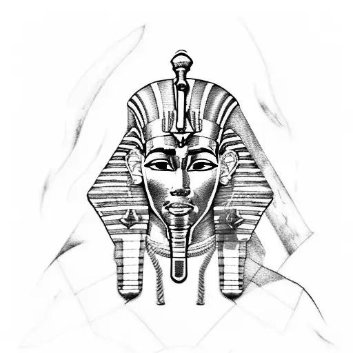 The Pharaoh Key tattoo design idea