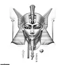 The Pharaoh Key tattoo design idea
