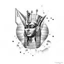 The Pharaoh Key tattoo design idea
