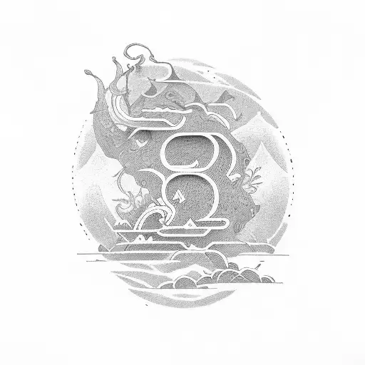 N in japanese alphabet  tattoo design idea