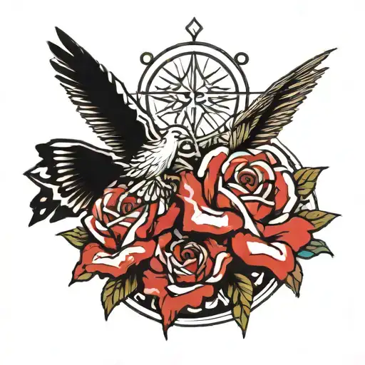 awarness acceptance surrender  tattoo design idea