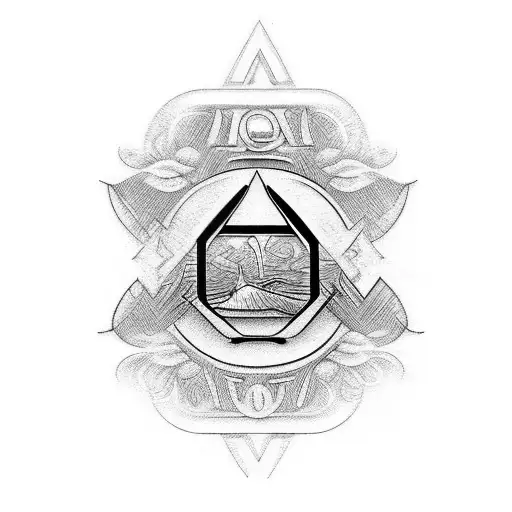 purina crossed with a john deere logo tattoo design idea