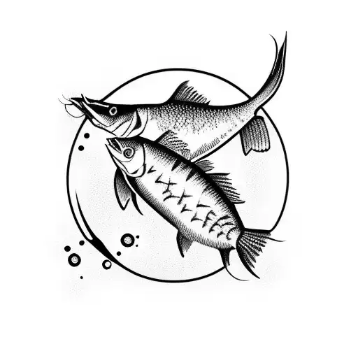 Fishing fore arm tattoo tattoo design idea