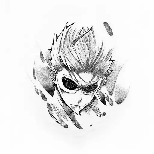 Ken Kaneki tattoo design idea