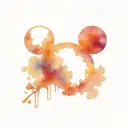 Mickey Mouse ears, crossroads, educator and autism tattoo design idea