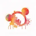 Mickey Mouse ears, crossroads, educator and autism tattoo design idea