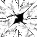 marble patterns tattoo design idea