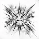 marble tattoo design idea