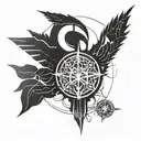 destiny 2 tattoo design idea