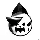 gengar tattoo design idea