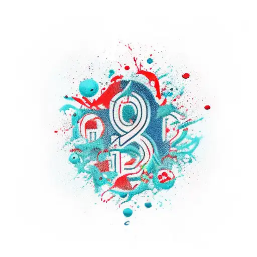 A- blood type tattoo design idea