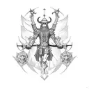 saint george tattoo design idea