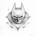 batman tattoo design idea
