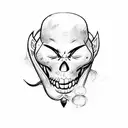 witch doctor dota 2 tattoo design idea