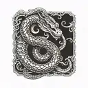join or die snake tattoo design idea