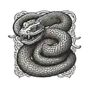 join or die snake tattoo design idea