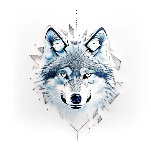 Wolf pack tattoo design idea