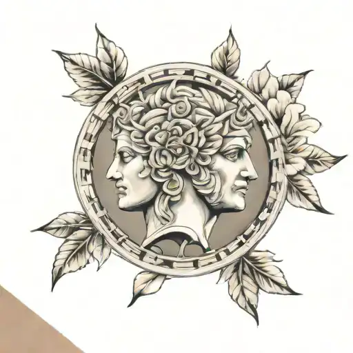 ancient Greece microrealism tattoo sleeve tattoo tattoo design idea