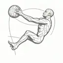 atlas holding the world up tattoo design idea