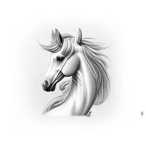 my rifle, my pony, and me tattoo design idea