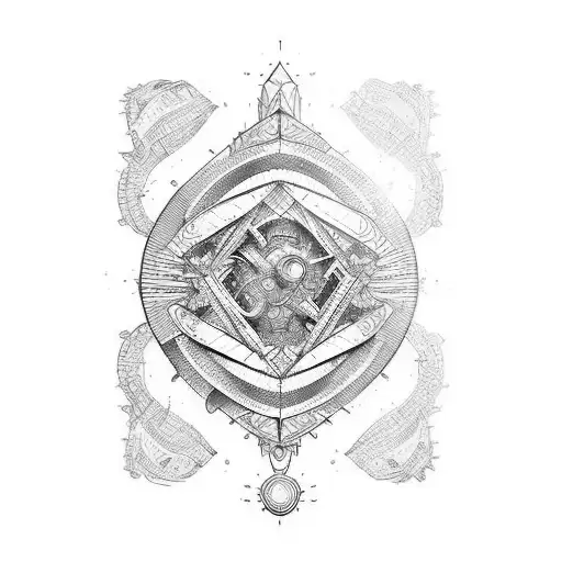 master degree in ship engineering tattoo design idea