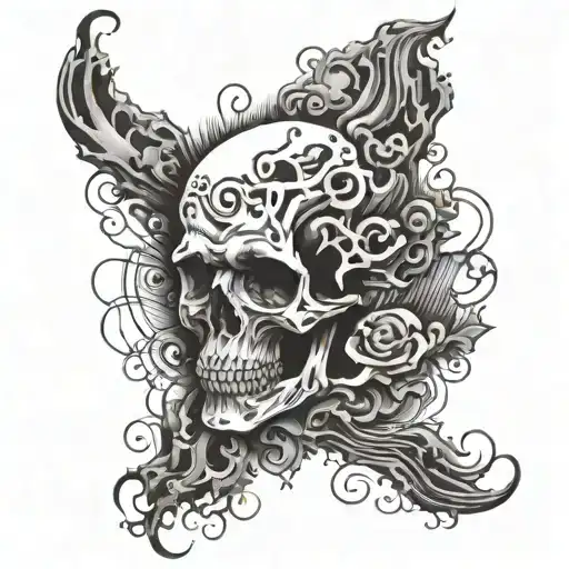 overthinking tattoo design idea