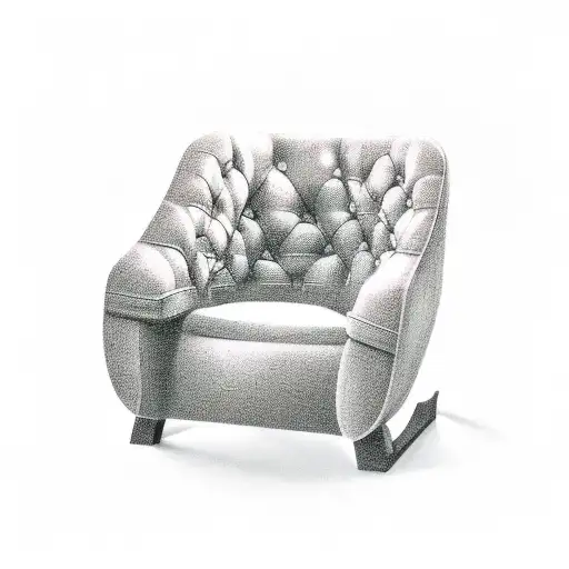 chair saws tattoo design idea