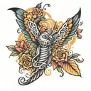 CCXXIV tattoo design idea